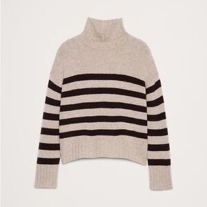 Banana Republic Relaxed Cashmere Turtleneck Sweater (Worn Once)